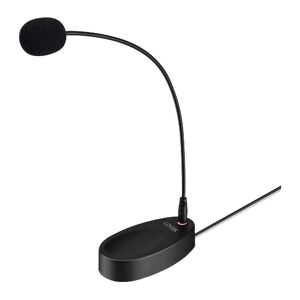 LOGIK LDMIC23 Desktop Microphone - Black, Black