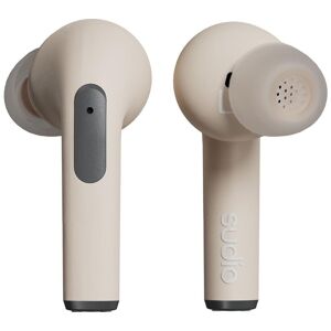 Sudio N2 Pro Wireless Bluetooth Noise-Cancelling Earbuds - Sand, Cream