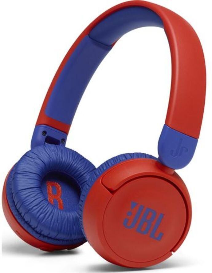 Jbl Jr310BT Wireless Bluetooth Kids Headphones - Red & Blue, Blue,Red