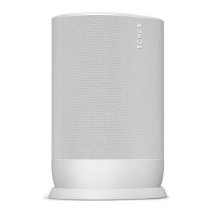 SONOS Move Portable Wireless Multi-room Speaker with Google Assistant & Amazon Alexa - White, White