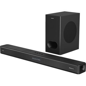 MAJORITY Sierra Plus 2.1.2 Wireless Sound Bar with Dolby Atmos - Black, Black