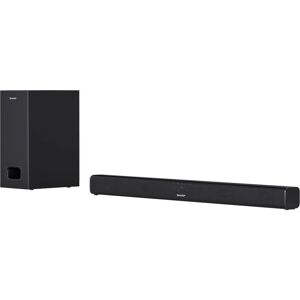 SHARP HT-SBW110 2.1 Sound Bar, Black