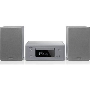 DENON CEOL N10 Wireless Smart Sound Hi-Fi System - Grey, Silver/Grey