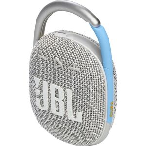 JBL Clip 4 Eco Portable Bluetooth Speaker - White, White