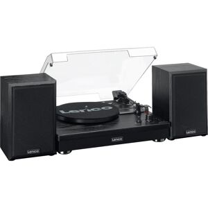 LENCO LS-101 Belt Drive Bluetooth Turntable - Black, Black