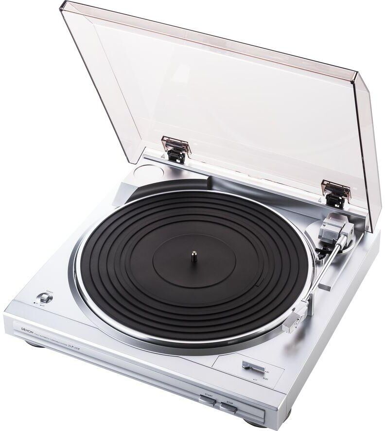 DENON DP-29F Belt Drive Turntable - Silver, Silver/Grey