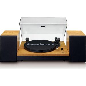 LENCO LS-300 Belt Drive Bluetooth Turntable - Wood, Brown