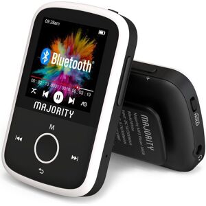 MAJORITY MP3 Player - 16 GB, Black & White, White,Black