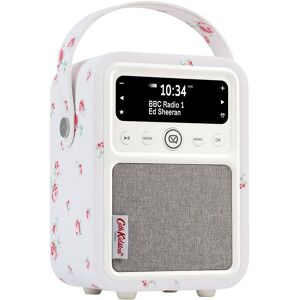 VQ Monty Portable DABﱓ Bluetooth Radio - Cath Kidston Scattered Rose, White,Patterned