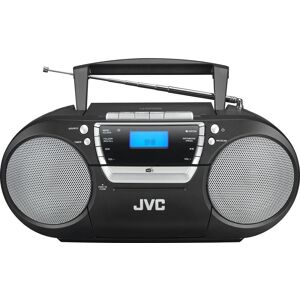 JVC RC-D322B DABﱓ Bluetooth Boombox - Black, Black