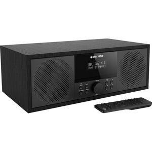 Oakcastle DAB500 DAB+/FM Bluetooth Radio - Black, Black