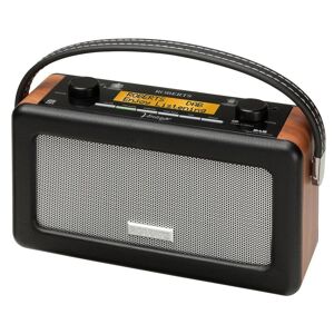 ROBERTS Vintage Portable DAB Radio - Black, Black