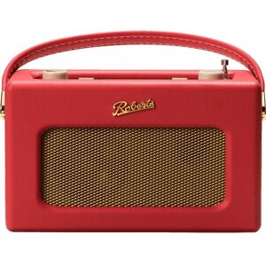 Roberts Revival RD70 Portable DAB+/FM Retro Bluetooth Radio - Red, Red