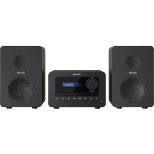 SHARP XL-B520D Micro Bluetooth Hi-Fi System - Black, Black