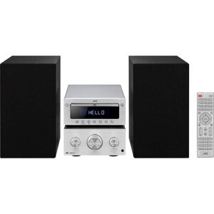 JVC UX-D752 Wireless Traditional Hi-Fi System - Silver & Black, Black,Silver/Grey