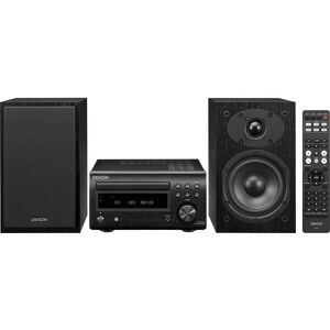 DENON DM-41DAB Wireless Traditional Hi-Fi System - Black, Black