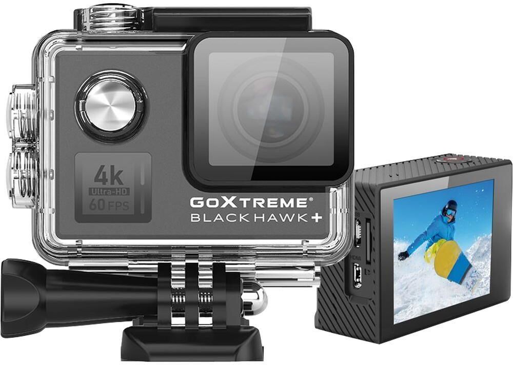 GOXTREME BlackHawk 4K Ultra HD Action Camera - Black, Black