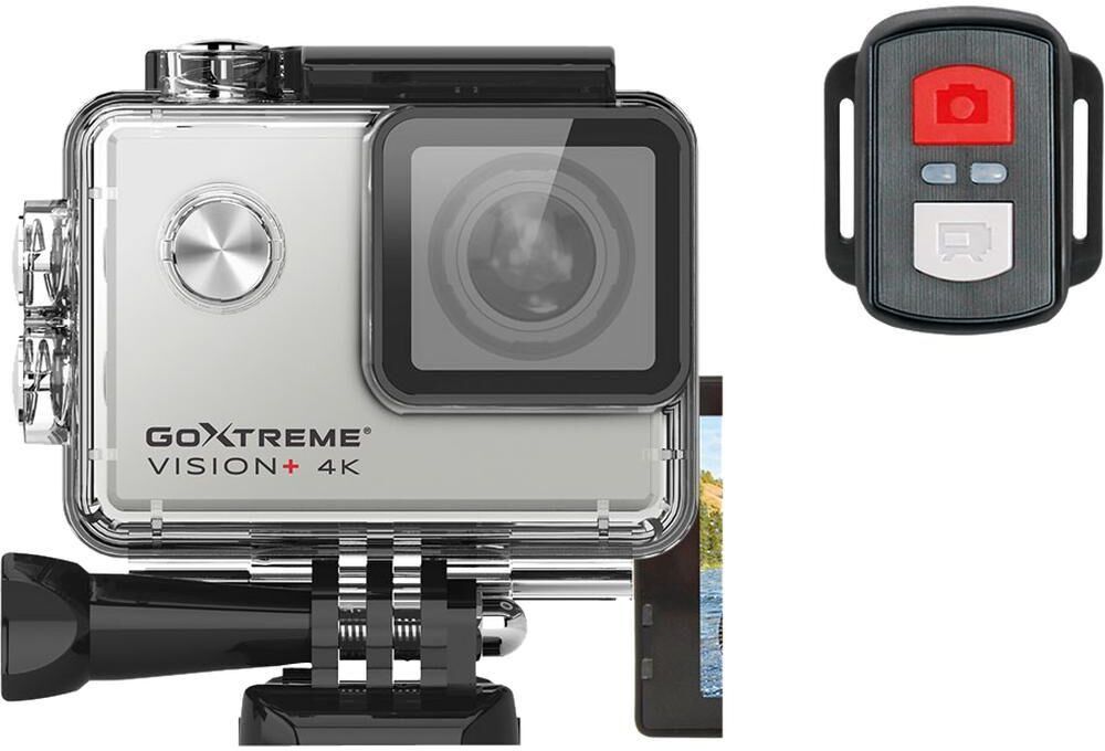 EASYPIX GoXtreme Vision 4K Ultra HD Action Camera - Silver, Silver/Grey