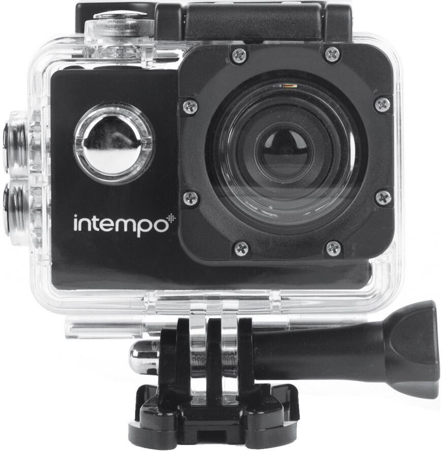 INTEMPO EE5450BLKSTKEU7V2 Full HD Action Camera - Black, Black