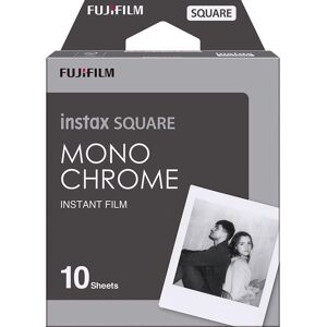 INSTAX Square Monochrome Camera Film - 10 Shot Pack, Black,White