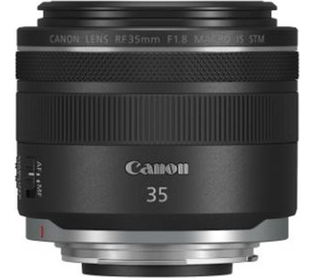 CANON RF 35 mm f/1.8 IS STM Macro Lens, Black