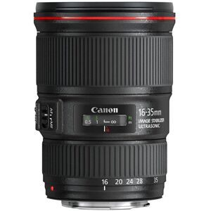 CANON EF 16-35 mm f/4L USM IS Wide-angle Zoom Lens - Black, Black