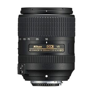 NIKON AF-S DX NIKKOR 18-300 mm f/3.5-6.3G ED VR Telephoto Zoom Lens, Black