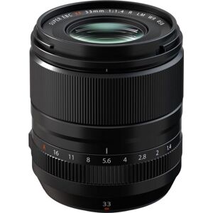 FUJIFILM Fujinon XF 33 mm f/1.4 R LM WR Standard Prime Lens, Black