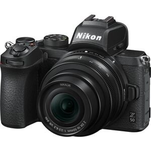 NIKON Z 50 Mirrorless Camera with NIKKOR Z 50-250 mm f/4.5-6.3 VR & 16-50 mm f/3.5-6.3 VR Lens, Black