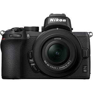 NIKON Z 50 Mirrorless Camera with NIKKOR Z 16-50 mm f/3.5-6.3 VR Lens - Black, Black