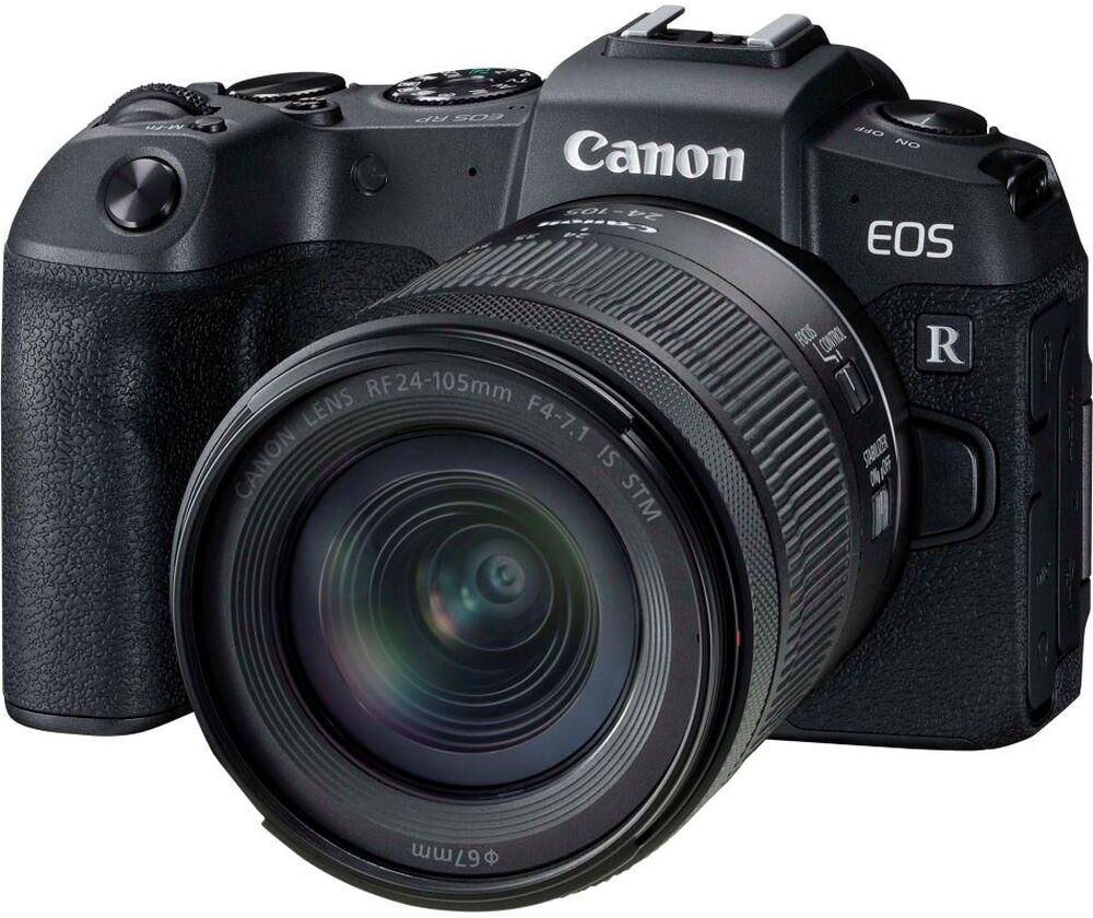 CANON EOS RP Mirrorless Camera with RF 24-105 mm f/4-7.1 IS STM Lens, Black