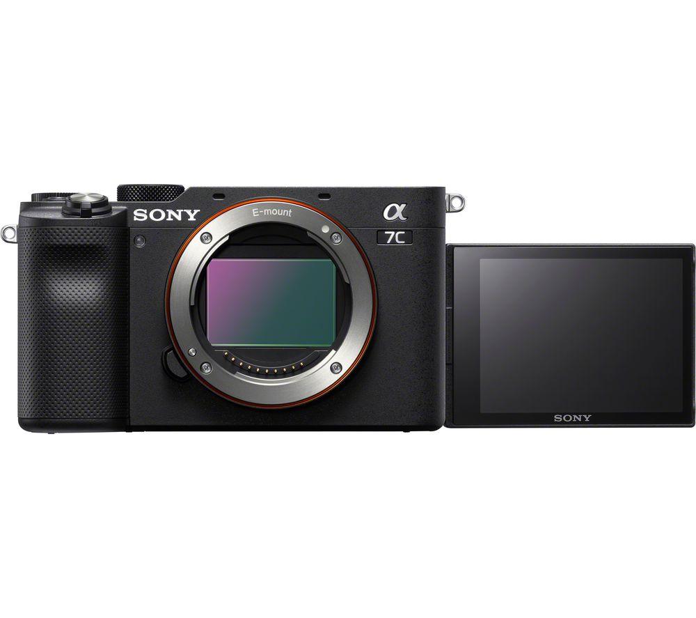 SONY a7 C Mirrorless Camera - Black, Body Only, Black