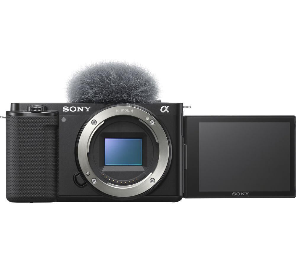 SONY ZV-E10 Mirrorless Vlogging Camera - Body Only, Black