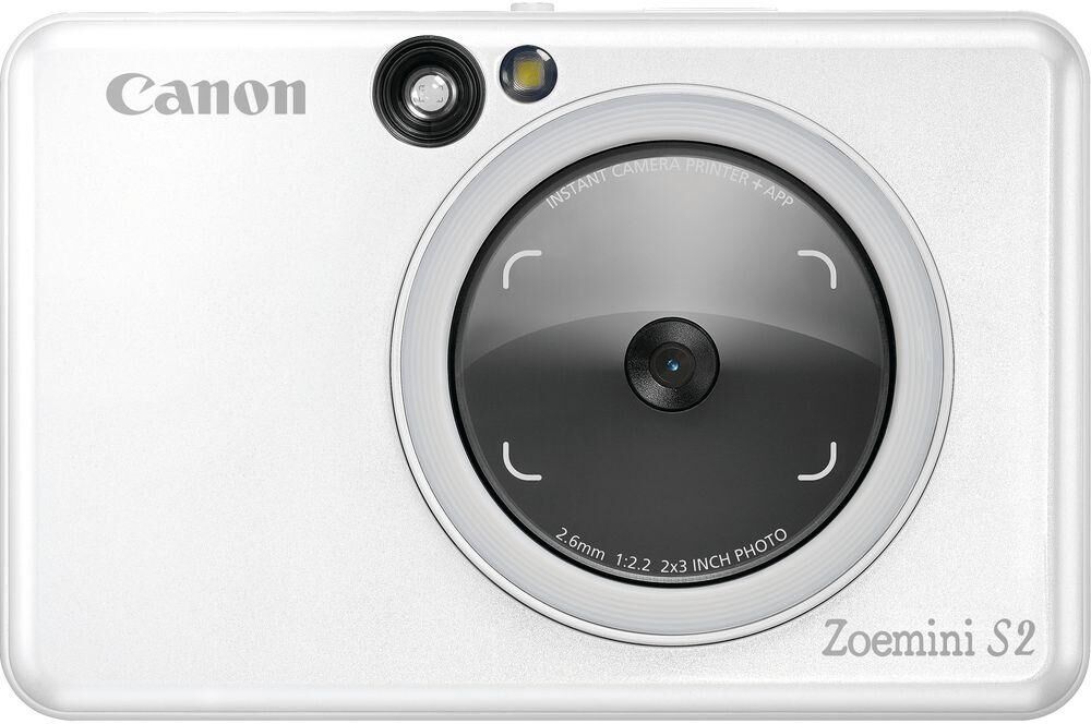 CANON Zoemini S2 Digital Instant Camera - Pearl White, White