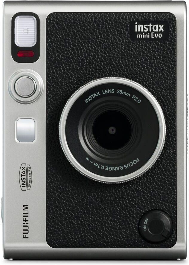 INSTAX mini Evo Digital Instant Camera - Black, Black