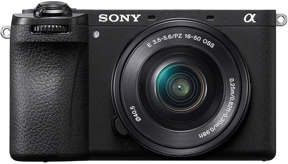 SONY a6700 Mirrorless Camera with E PZ 50mm f/3.55.6 OSS Lens, Black