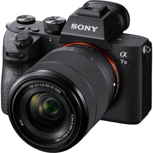 SONY a7 III Mirrorless Camera with 28-70 mm f/3.5-5.6 Zoom Lens, Black