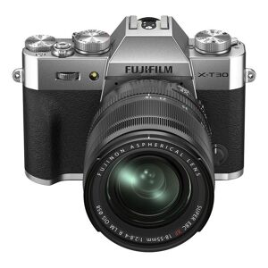 FUJIFILM X-T30 II Mirrorless Camera with FUJINON XF 18-55 mm f/2.8-4 R LM OIS Lens - Silver, Silver/Grey