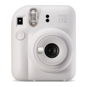 INSTAX mini 12 Instant Camera - Clay White, White