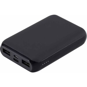 GOJI 10000 mAh Portable Power Bank - Black, Black