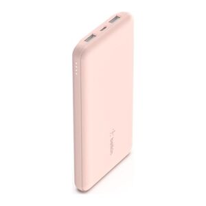 BELKIN 10000 mAh Portable Power Bank - Rose Gold, Pink,Gold