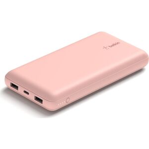 BELKIN 20000 mAh Portable Power Bank - Rose Gold, Gold