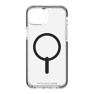 GEAR4 Santa Cruz Snap iPhone 14 Plus Case - Clear & Black, Black,Clear