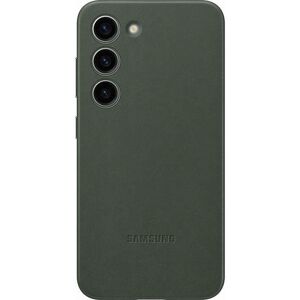 SAMSUNG Galaxy S23 Leather Case - Green, Green