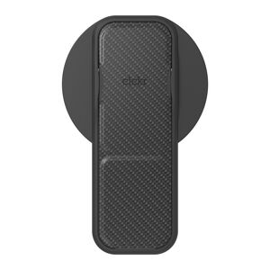 CLCKR MagSafe Stand & Grip - Carbon Fibre Black, Black