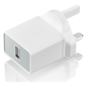 GOJI G24AMWH23 12 W Universal USB Plug Charger - White, White