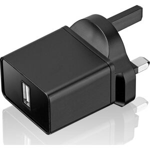 GOJI G24AMBK23 12 W Universal USB Plug Charger - Black, Black