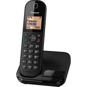 PANASONIC KX-TGC410EB Cordless Phone, Black