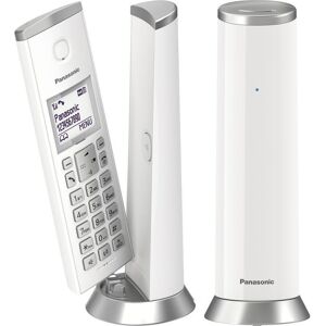 PANASONIC KX-TGK222 Cordless Phone - Twin Handsets, White