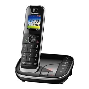 PANASONIC KX-TGJ420EB Cordless Phone - Single Handset, Black